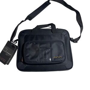 Higher Ground FlakJacket+ 12 Inch Laptop Bag Messenger Black FJ012PL NWT